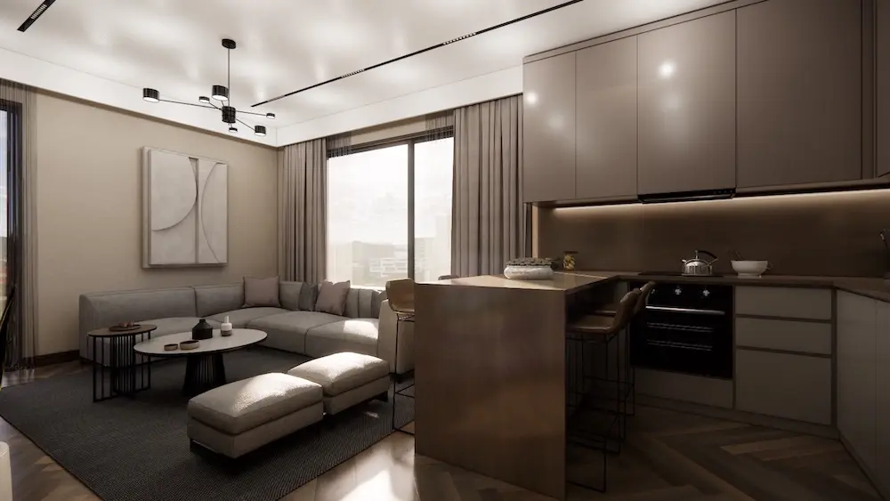 Fitted kitchen
